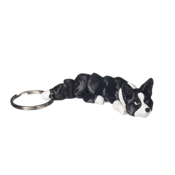 Brelok Corgi border 3D – brelok z psem do kluczy, prezent